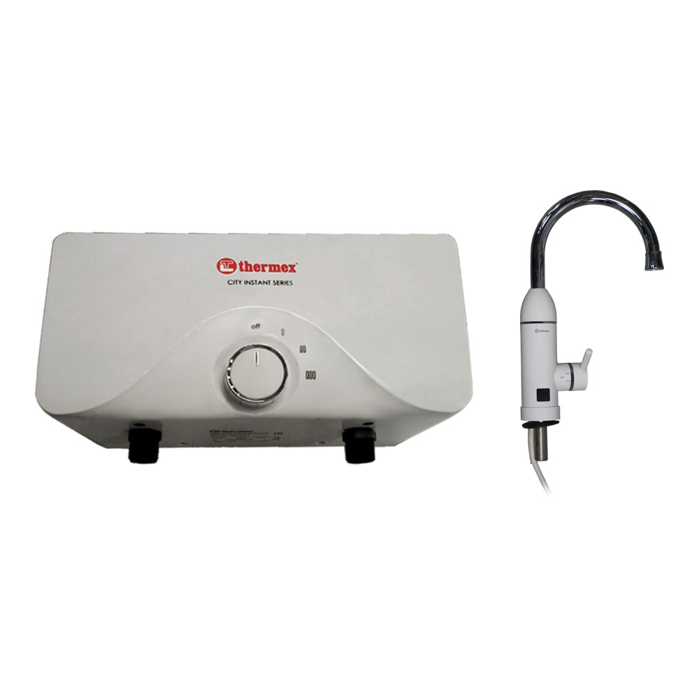 Водонагреватели электрические (накопительные и проточные) THERMEX