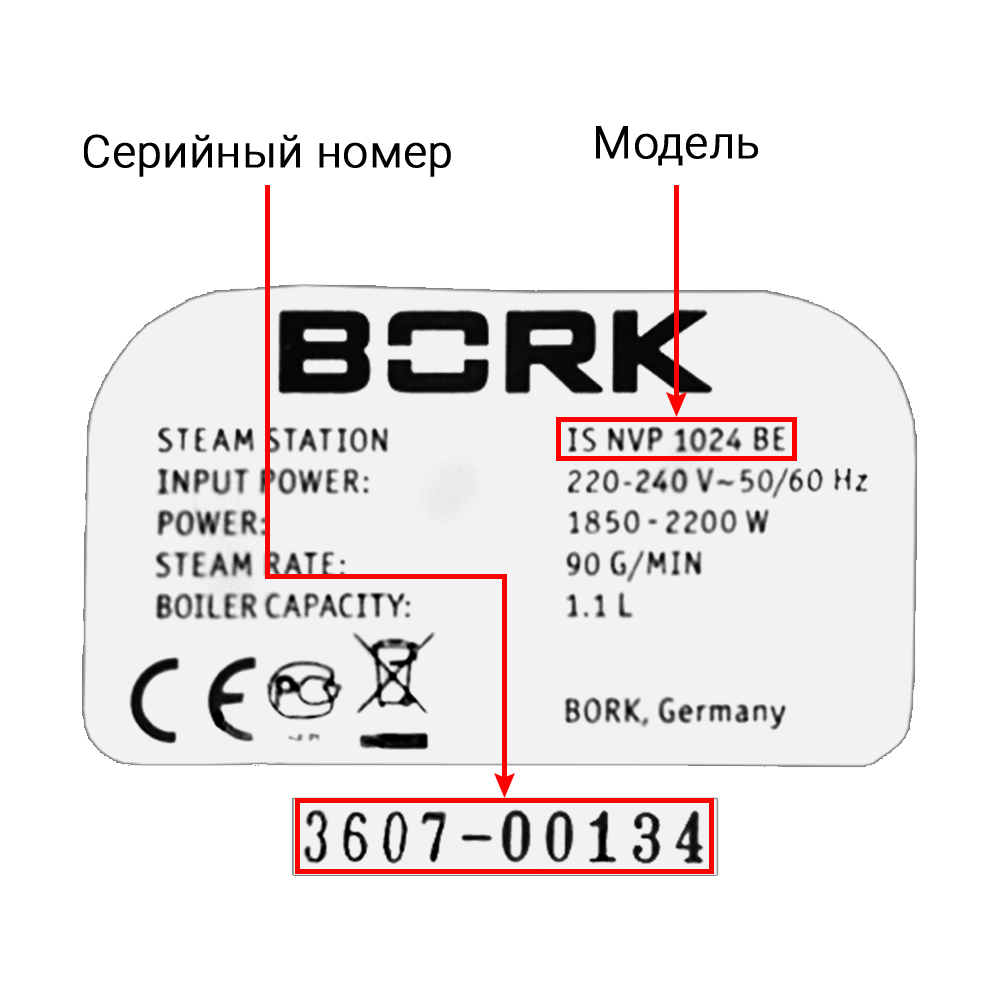 Утюги и гладильные устройства BORK