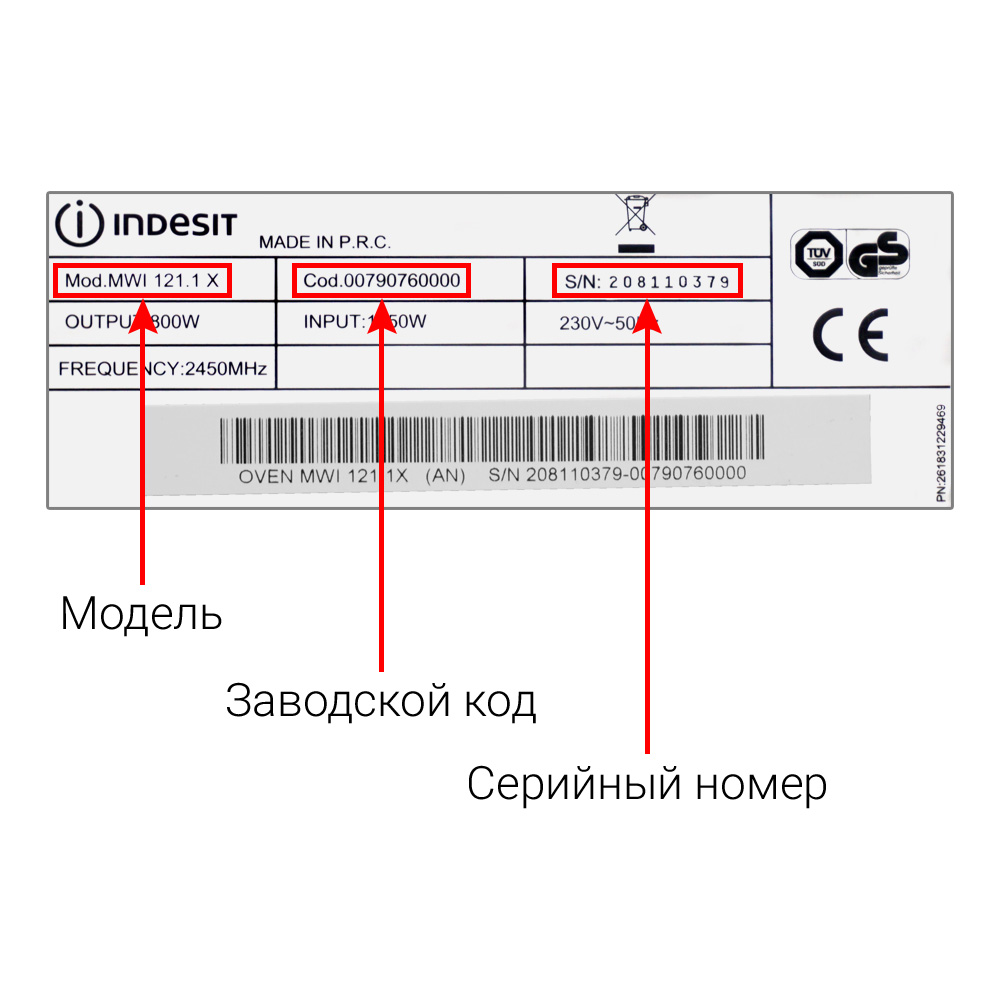 Микроволновые печи (СВЧ) INDESIT