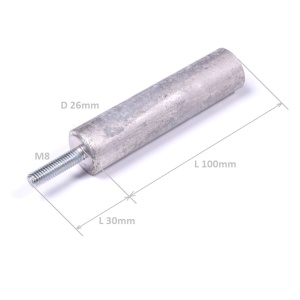 картинка Анод магниевый D:26 L:100, М8х30 водонагревателя в Сервисном центре «Близнецов»