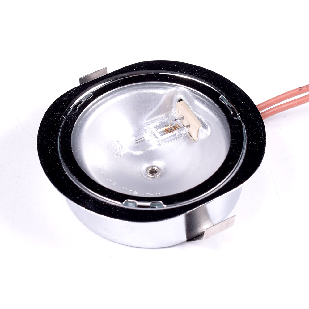 картинка Лампа галогеновая в сборе с плафоном вытяжки в Сервисном центре «Близнецов»