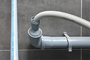 Подключение стиральной машины к канализации