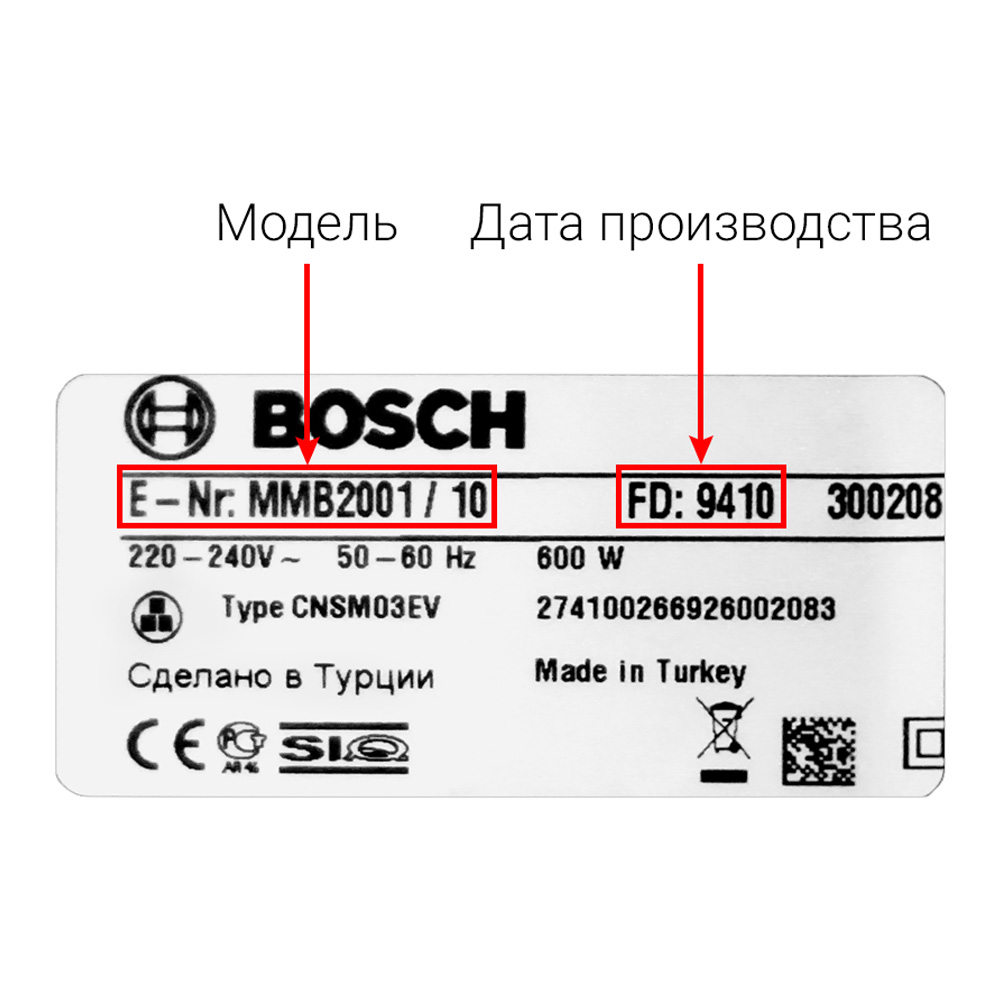 Блендеры стационарные BOSCH