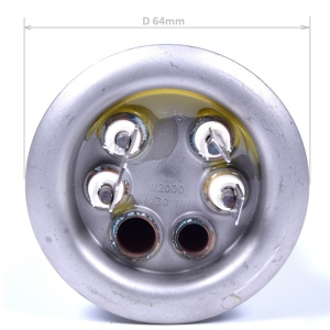 картинка Нагревательный элемент (ТЭН) комплект 2кВт (+анод М4, прокладка) водонагревателя в Сервисном центре «Близнецов»