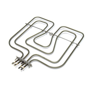 картинка Элемент нагревательный (ТЭН) верхний 240V 870/1800W духовки в Сервисном центре «Близнецов»