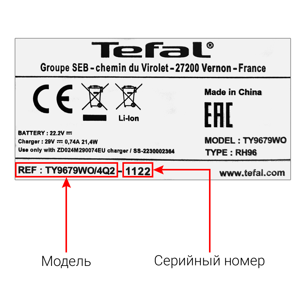 Пылесосы TEFAL